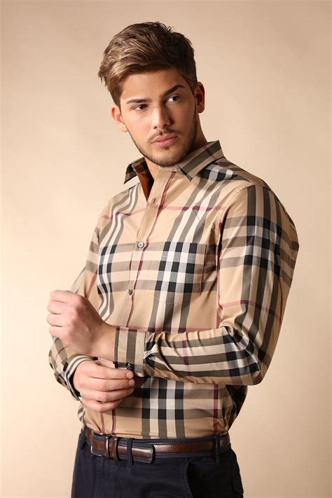 men's burberry summer shirts|Burberry shirts for men outlet.